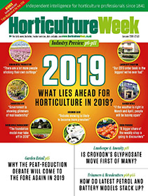 Horticulture Week magazine JANUARY 2019 